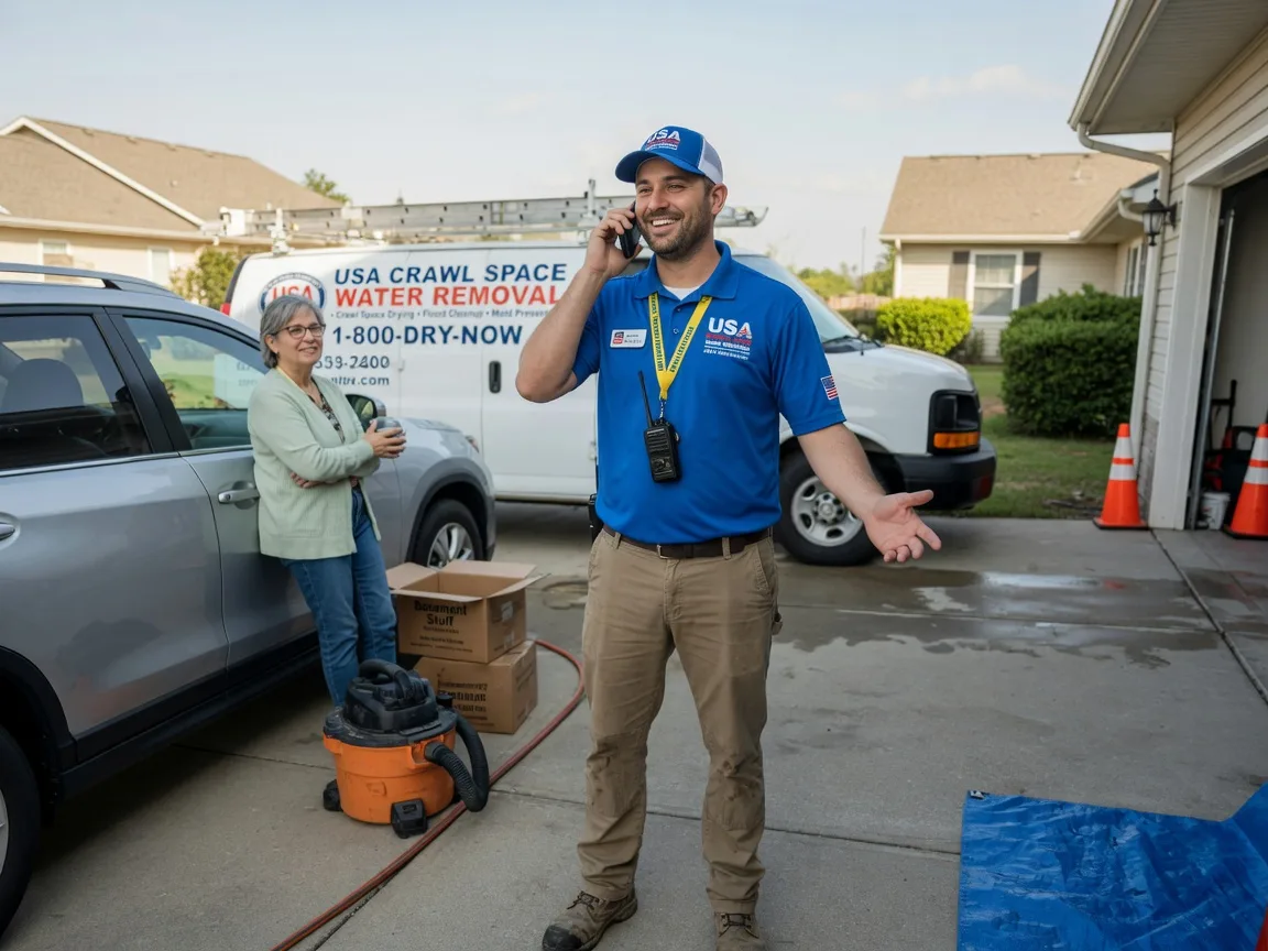 Crawl Space Water Removal Potts Grove, PA FAQs